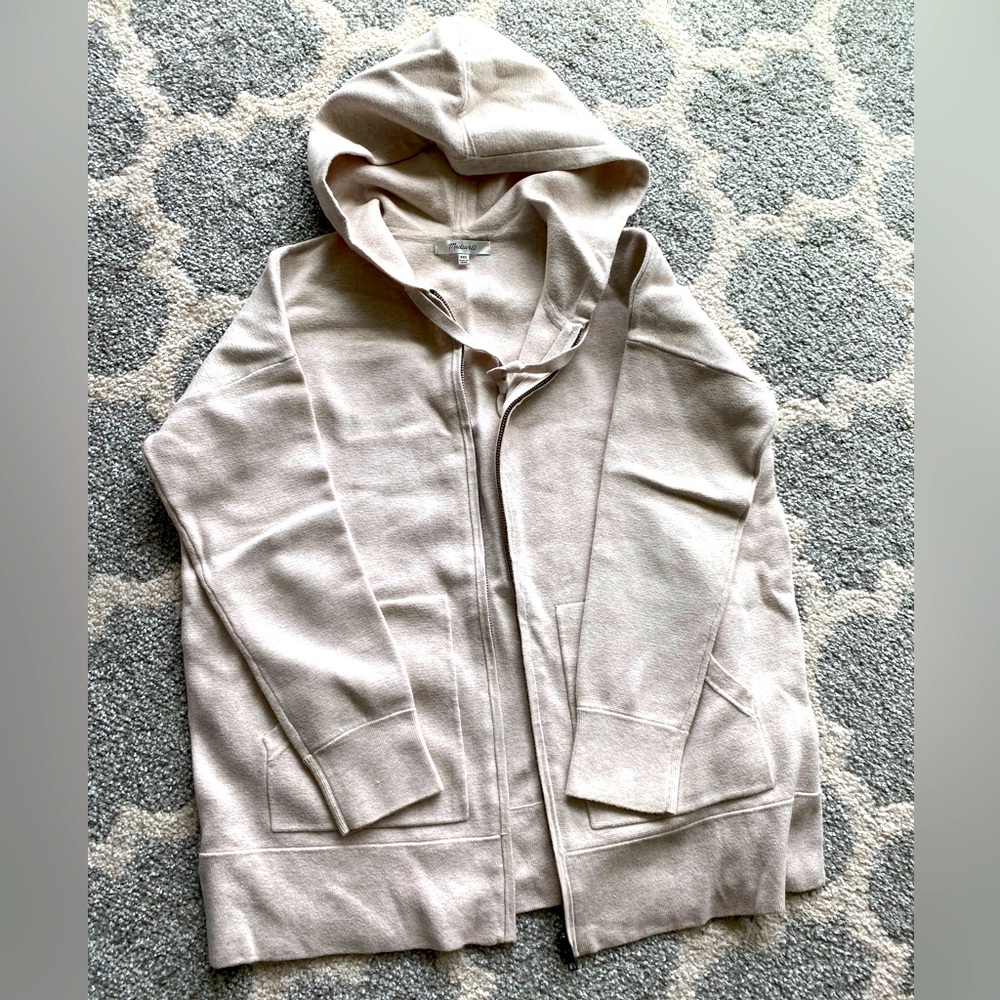 Madewell Zip Hoodie Sweater